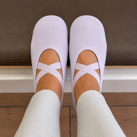 Chaussettes Pilates Aera™ Prune