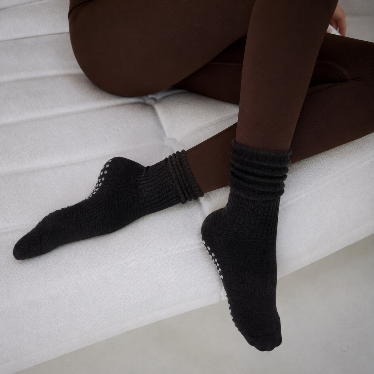 Chaussettes Pilates Cloud™ Onyx
