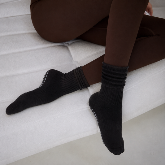 Chaussettes Pilates Cloud™ Onyx