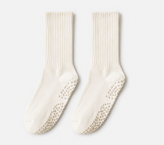 Chaussettes Pilates Cloud™ Lait